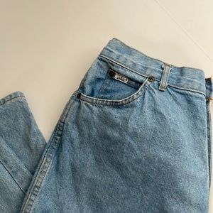 Vintage Chic Jeans Womens Size 10 -12 Petite High Rise Denim Mom Made in USA